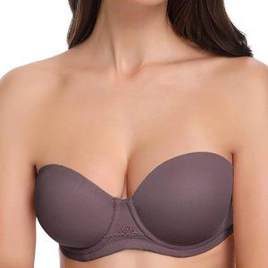 Wingslove Women's Strapless Full Figure Bra Underwire Multiway Contour Plus Size